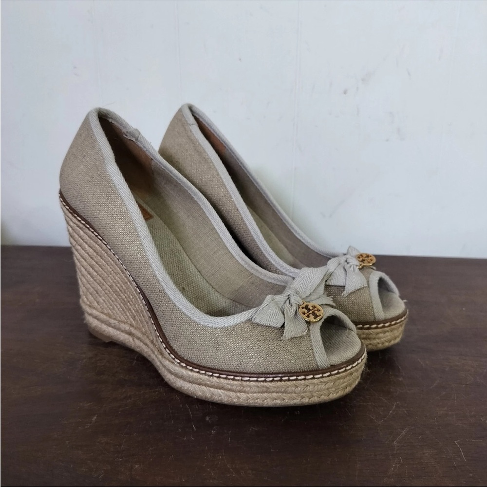 Tory Burch Jackie Wedge Espadrille
